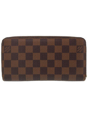 Louis Vuitton Zipper Zippy Round Long Damier Wallet